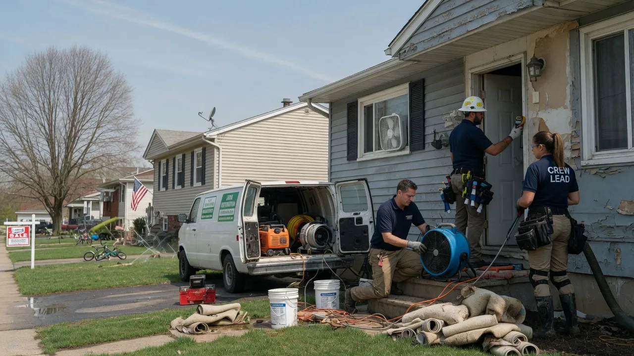 Flood Cleanup in Prairie Du Rocher, IL near me
